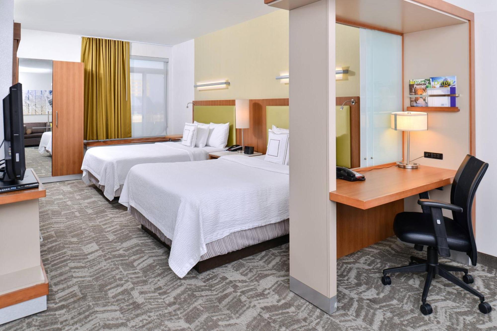 Springhill Suites By Marriott Detroit Metro Airport Romulus Exterior foto